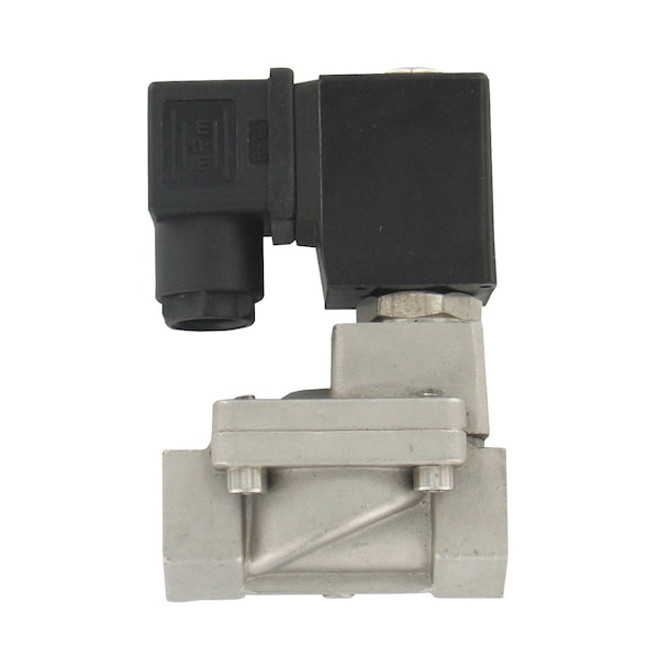 Dwyer Instruments 2-way 316SS solenoid valve, 1-1/4in, 7.28-188.5 psi, FKM seal, 24 VDC SBSV-S7F4 - main
